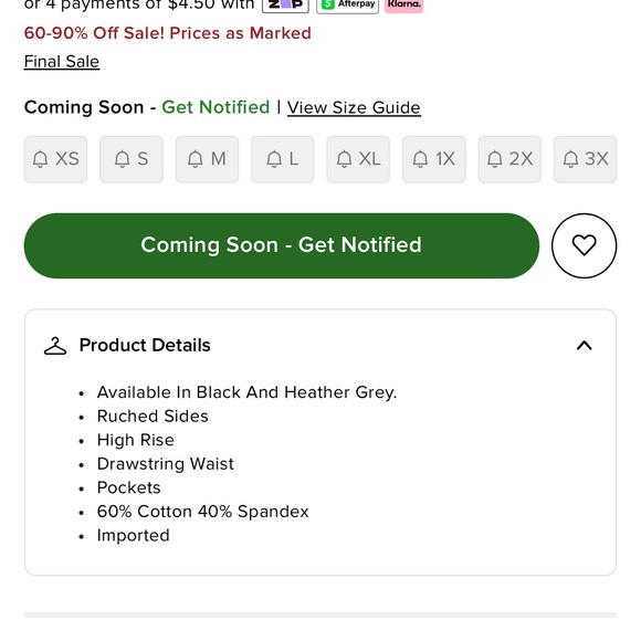 Stack it up leisure pants XL - Picture 7 of 7